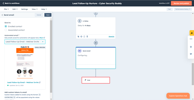 HubSpot Workflow - Follow-Up Email